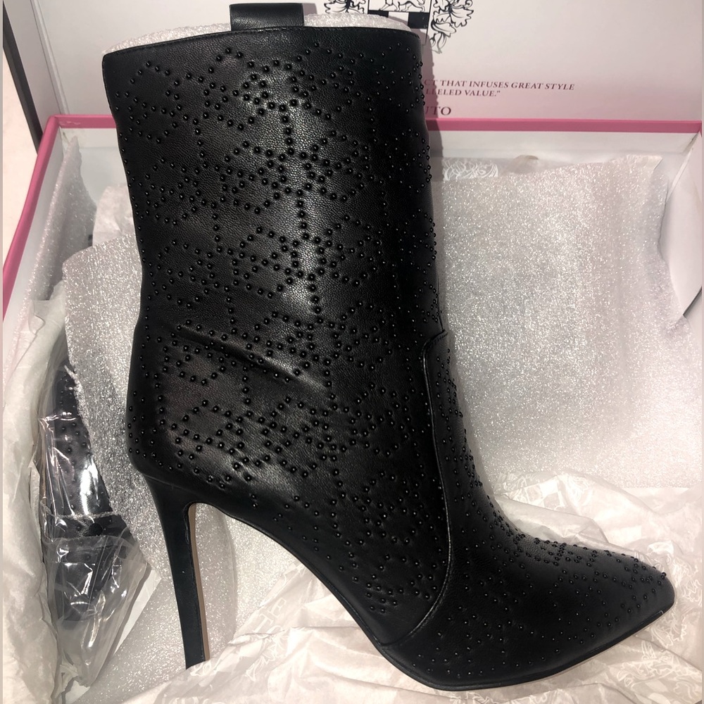 Vince Camuto Black Ankle Booties